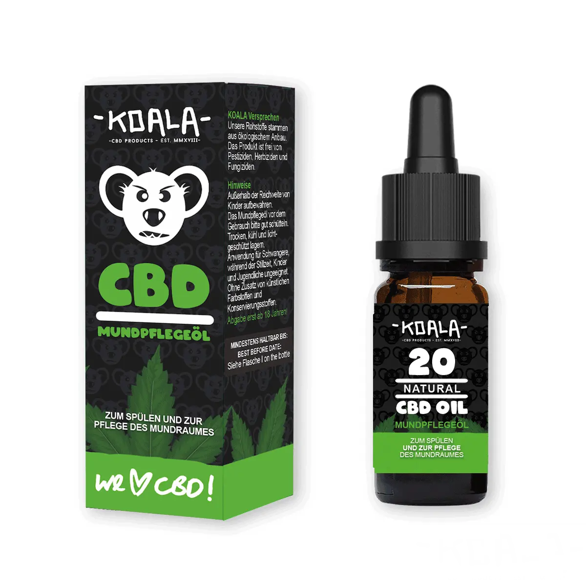 Aromaöl Neutral 20% - 2000mg 🐨 CBD ÖL