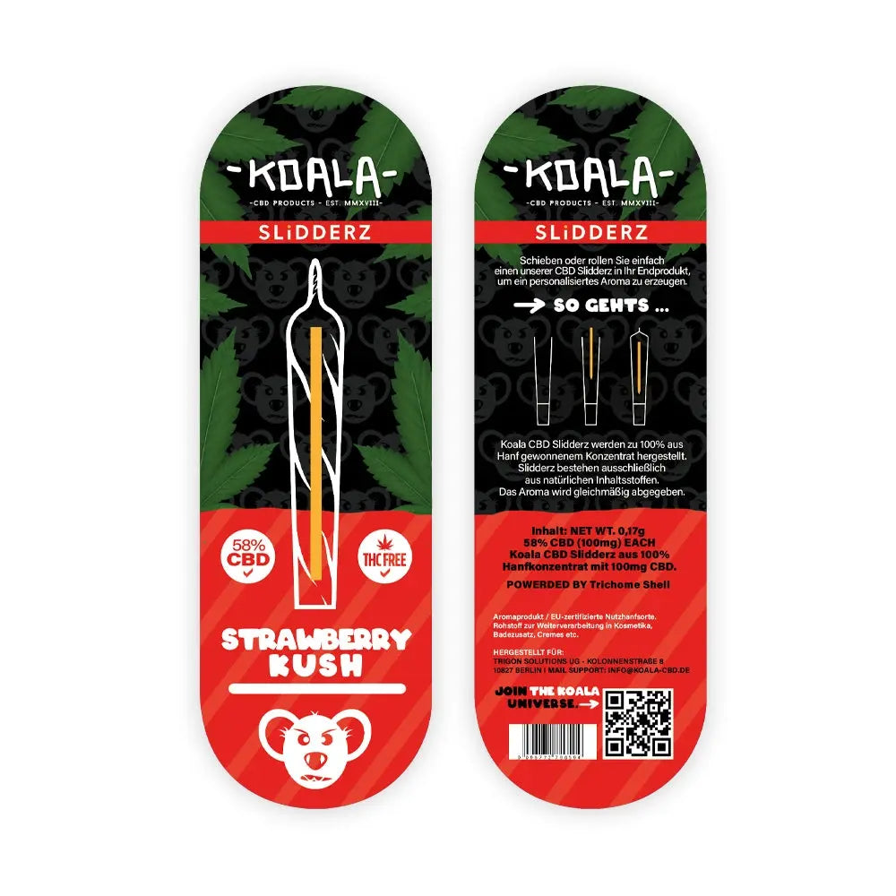 Koala Slidderz CBD Sticks - Strawberry