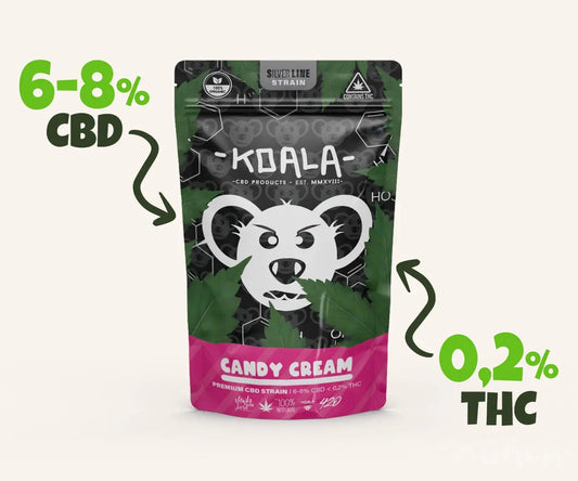 Candy Cream - CBD Blüten 5g - Koala CBD Blüten, Cannabis Samen