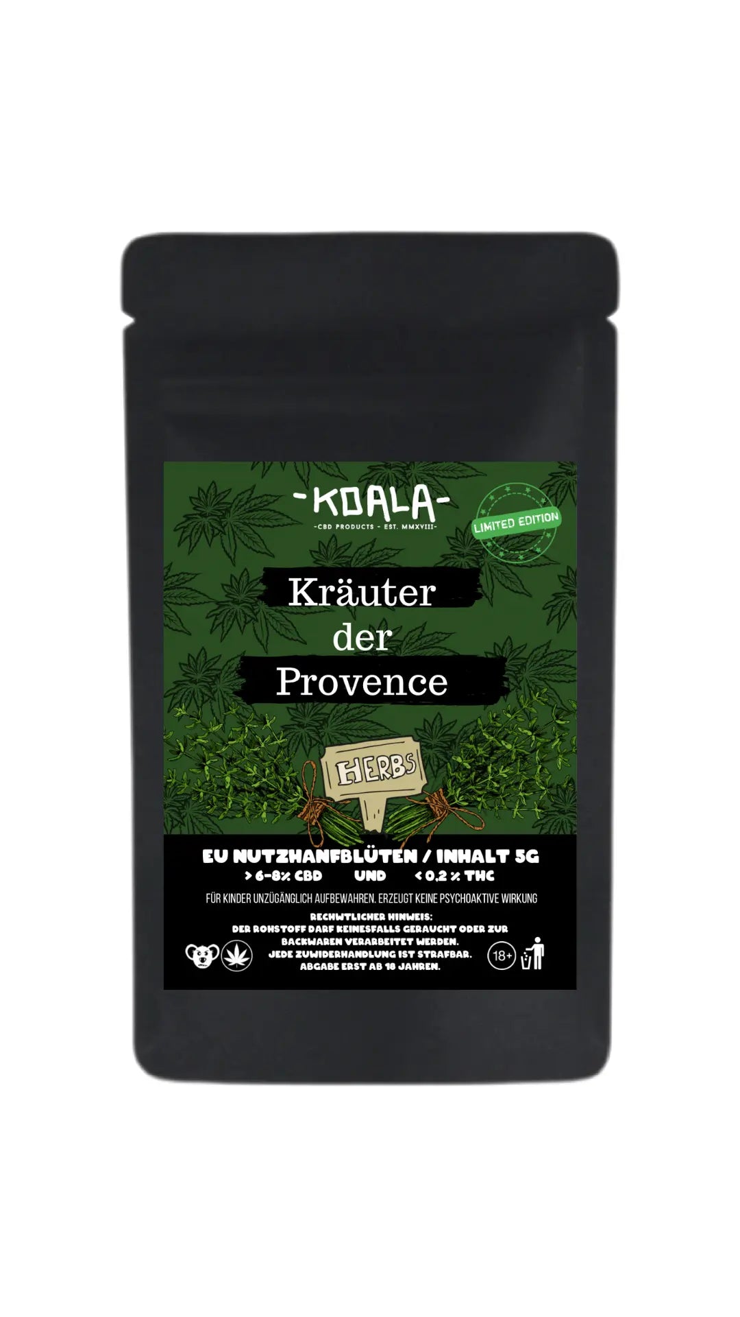 Kräuter der Provence 5g für 5€ CBD Blüten - Koala CBD Blüten