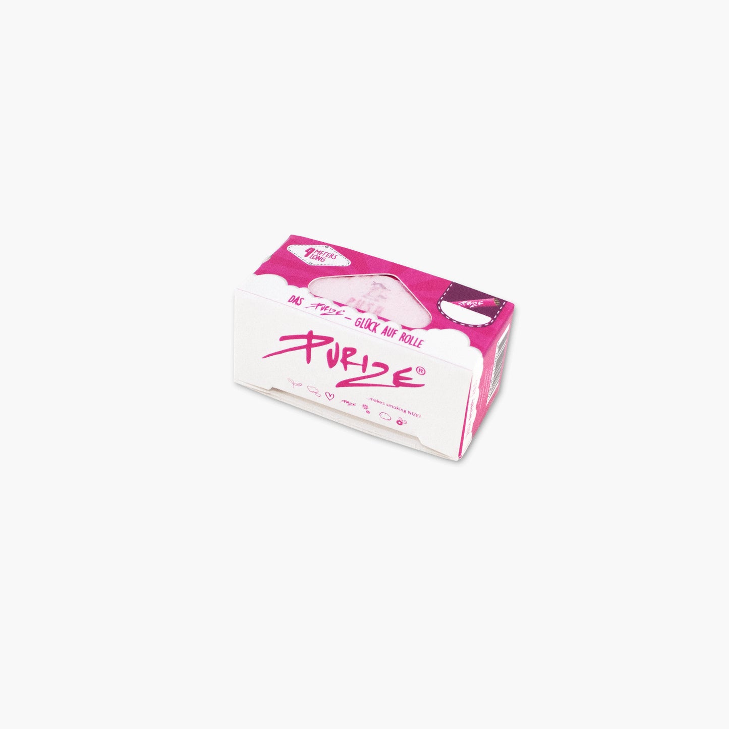 Purize Pink Rolls Paper 4m